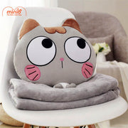 Thú nhồi mền mặt mèo