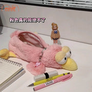 Túi bút lông bé vịt hồng