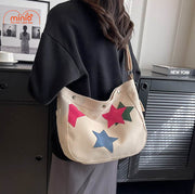 Túi đeo chéo thêu ngôi sao