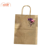 Túi quà Kraft hoa baby nhỏ