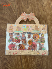 Túi nơ sticker Capybara SZ137