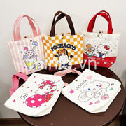 Túi tote xách tay Sanrio, Capy có cúc bấm