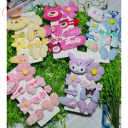 Vỉ 8 kẹp mái lông Sanrio