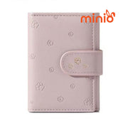 Ví gấp 3 khoá bấm chân mèo MR