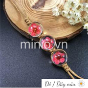 Vòng tay 3 hoa khô vĩnh cửu