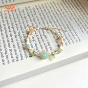 Vòng tay hoa handmade