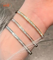 Vòng tay titan full đá ngang