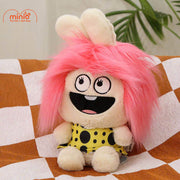 Bé bựa tóc rối đầu thỏ nhỡ