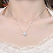 Dây chuyền titan 053 sao đính đá