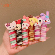 Dây cột tóc lò xo quấn