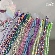 Dây vải đeo điện thoại đa sắc