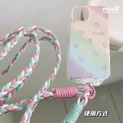 Dây vải đeo điện thoại đa sắc