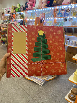 Hộp quà vintage Noel 35x30x10cm