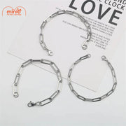 Lắc tay inox nam 0025