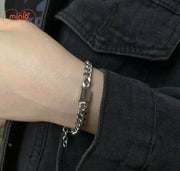 Lắc tay inox nam 0024