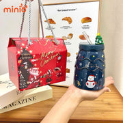 Ly cốc sứ Noel cây thông