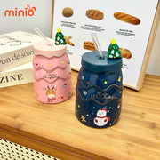 Ly cốc sứ Noel cây thông