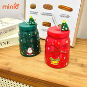 Ly cốc sứ Noel cây thông