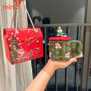 Ly cốc sứ món quà Noel LA