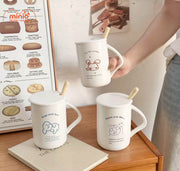 Ly cốc sứ thú gỗ