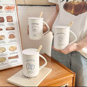 Ly cốc sứ thú gỗ