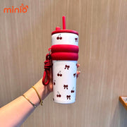 Ly giữ nhiệt hoa nơ nhí TKB