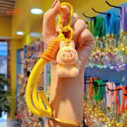 Móc khoá Labubu lông dây dệt ML