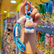 Móc khoá Labubu lông dây dệt ML