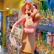 Móc khoá Labubu lông dây dệt ML