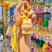 Móc khoá Moi lông dây dệt