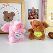 Móc khoá bông Capybara rút cánh