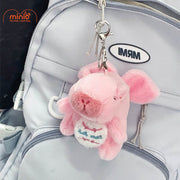 Móc khoá bông Capybara rút cánh