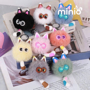 Móc khoá bông đuôi mèo