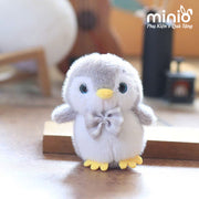 Móc khoá cánh cụt nơ kẻ