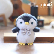 Móc khoá cánh cụt nơ kẻ