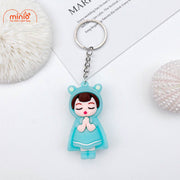 Móc khóa cô bé mùa đông