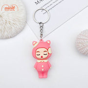 Móc khóa cô bé mùa đông