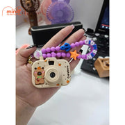 Móc khóa máy chụp hình Capybara