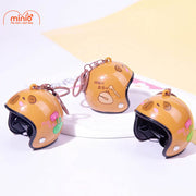 Móc khóa nón bảo hiểm Capybara