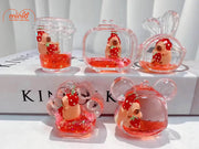 Móc khóa nước capybara