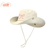 Nón cao bồi nơ thêu TBL