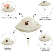 Nón cụp trẻ em Hi TBL