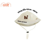 Nón cụp trẻ em Hi TBL
