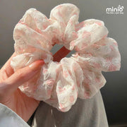 Scrunchies hoa nhí vintage PK