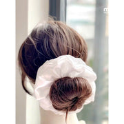 Scrunchies lụa phi bóng 18cm PO