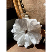 Scrunchies lụa phi bóng 18cm PO