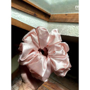 Scrunchies lụa phi bóng 18cm PO