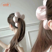 Scrunchies phồng hình hoa PO