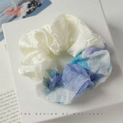 Scrunchies vải nhún màu loang PO