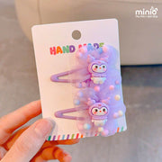 Set 2 kẹp mái Kuromi hoa voan PK